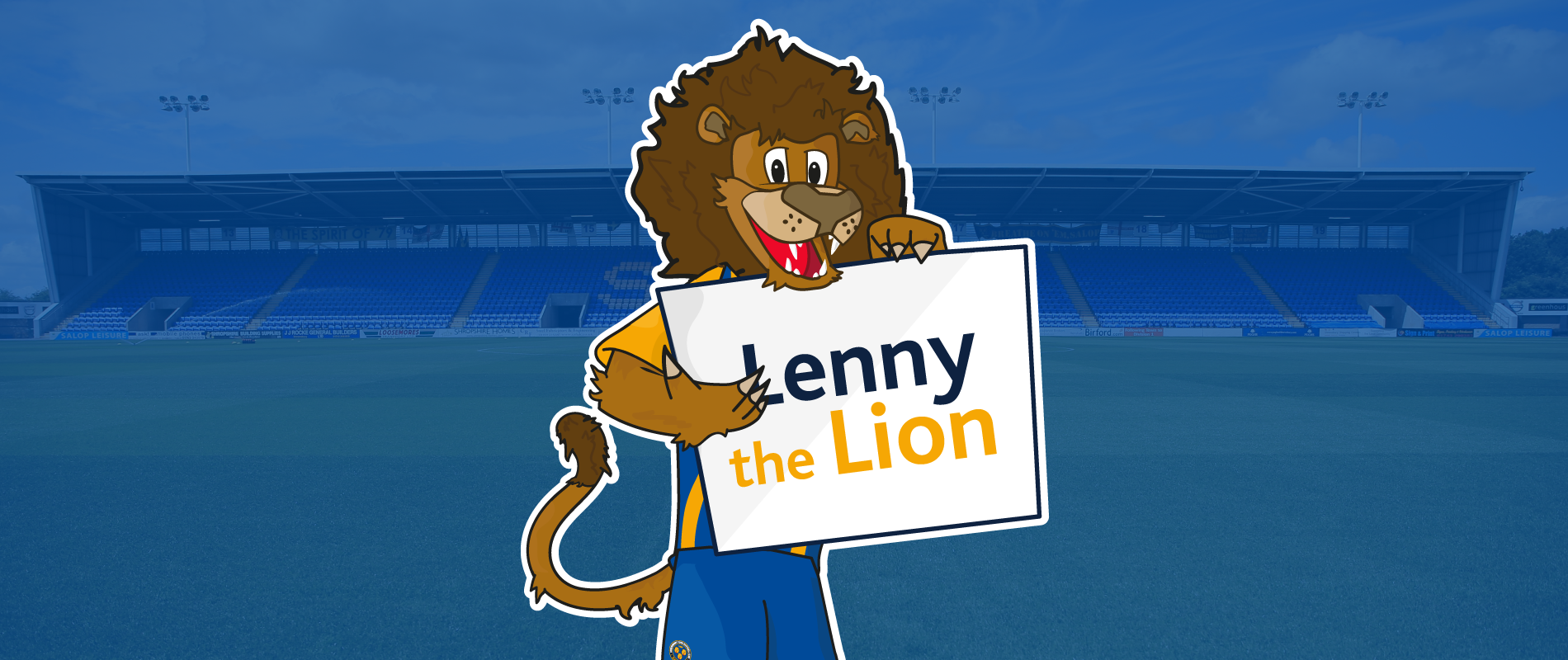 STFC Lenny the Lion