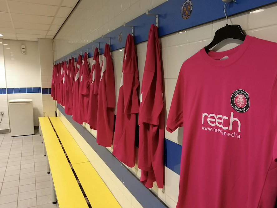 Reech Rovers football shirts