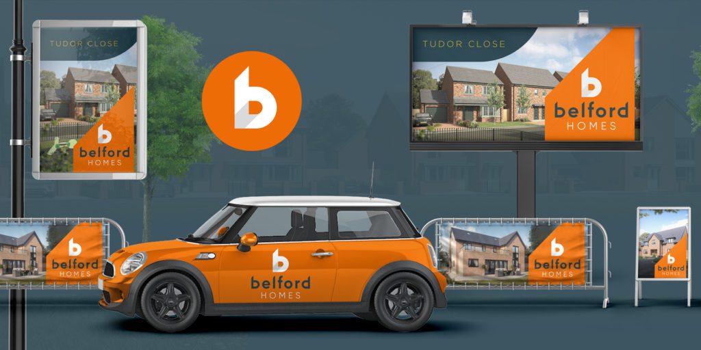 Belford Homes branding by Reech