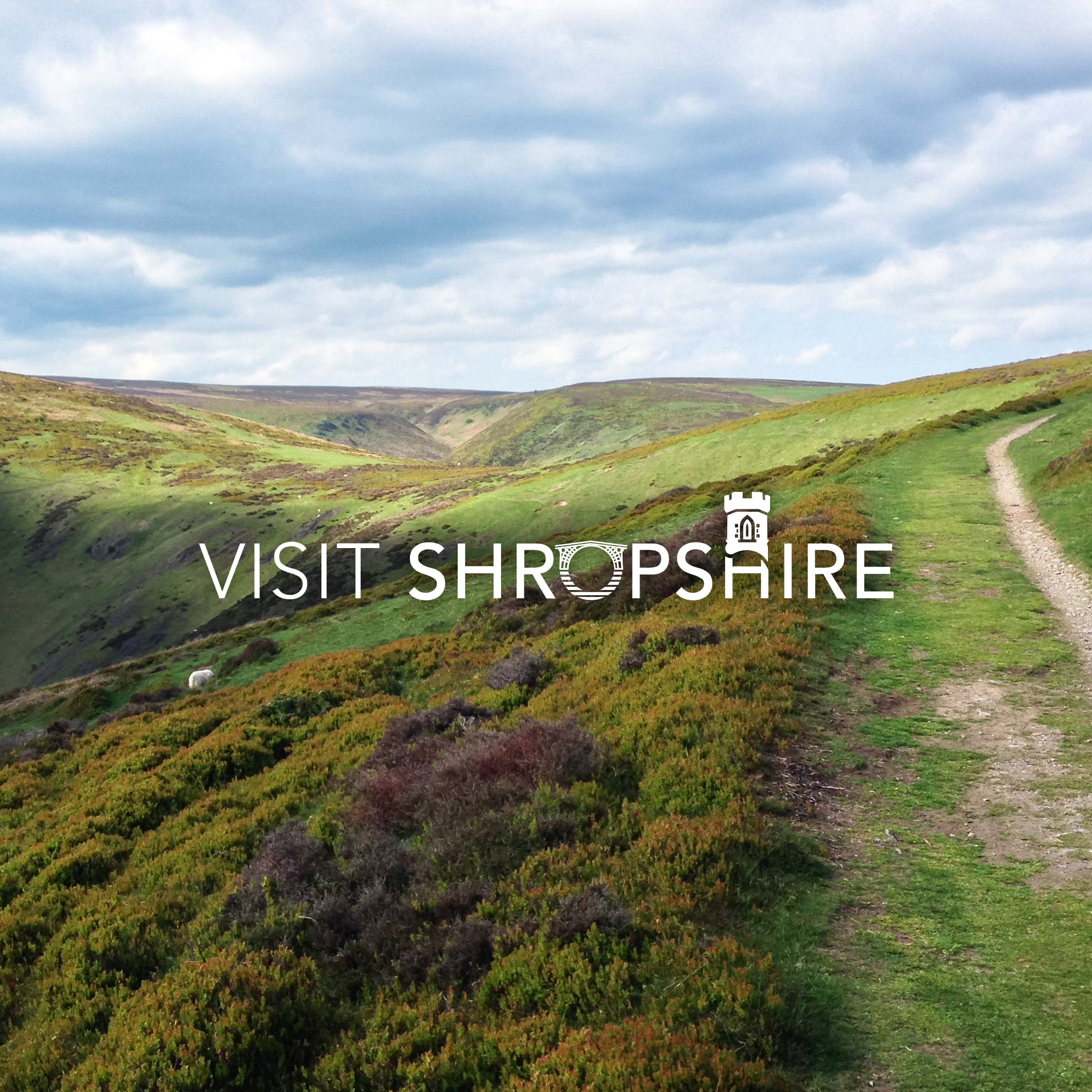 Visit Shropshire logo photography
