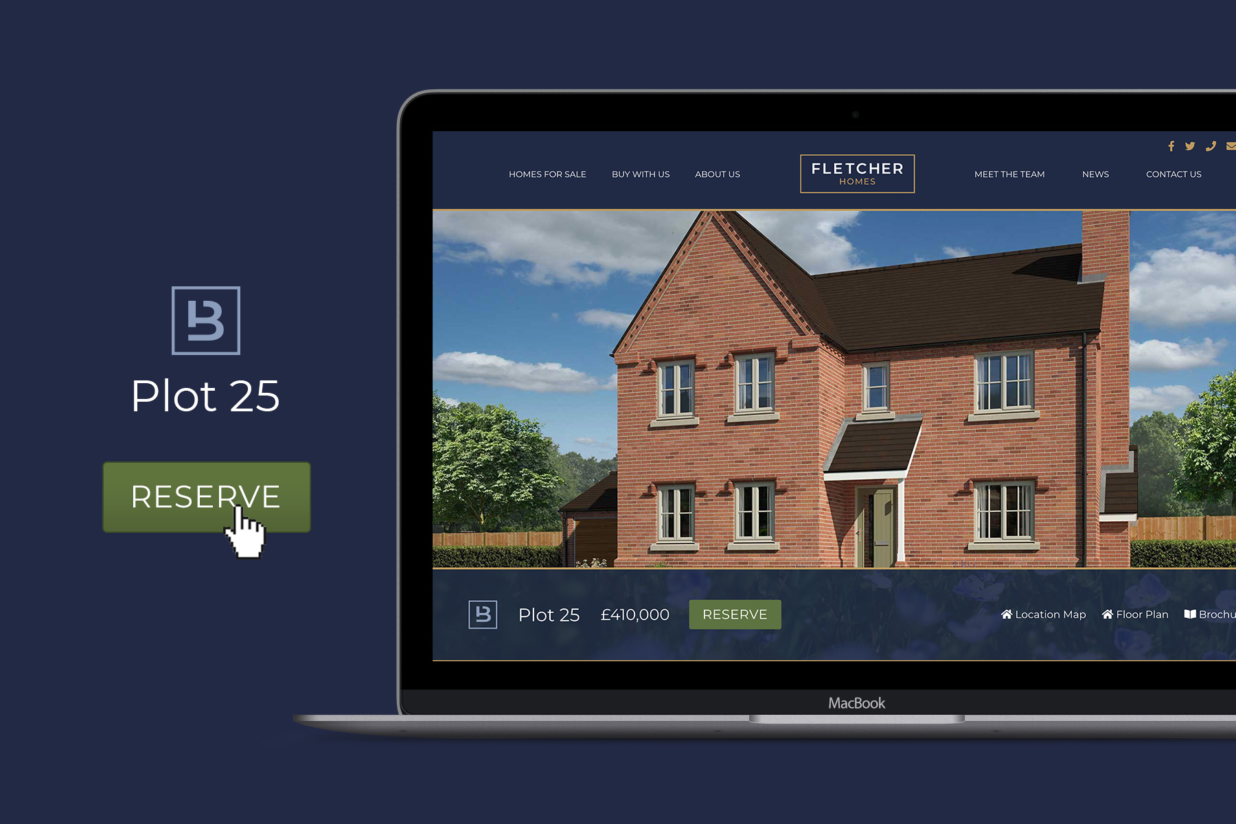 Fletcher Homes website