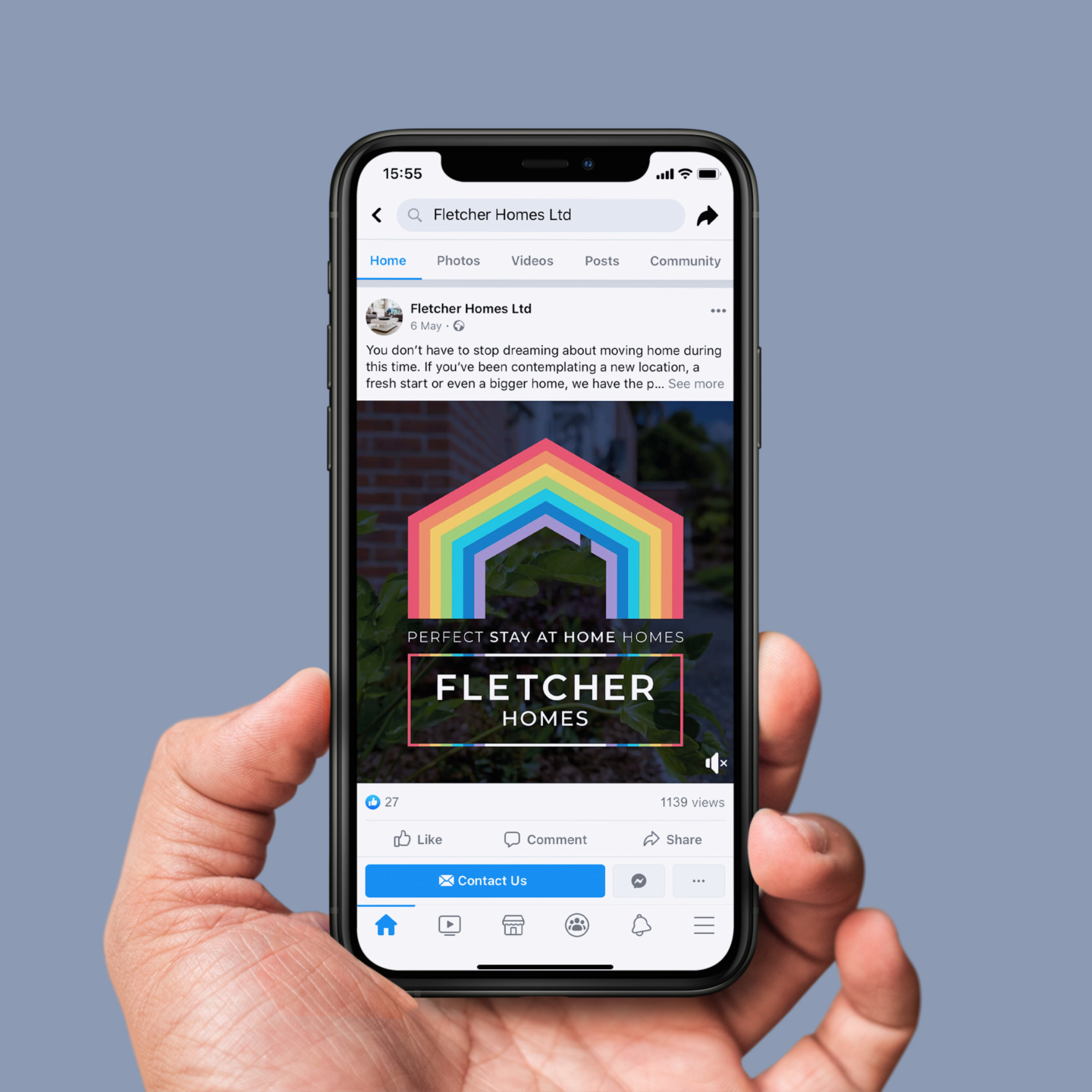 Fletcher Homes social media campaign