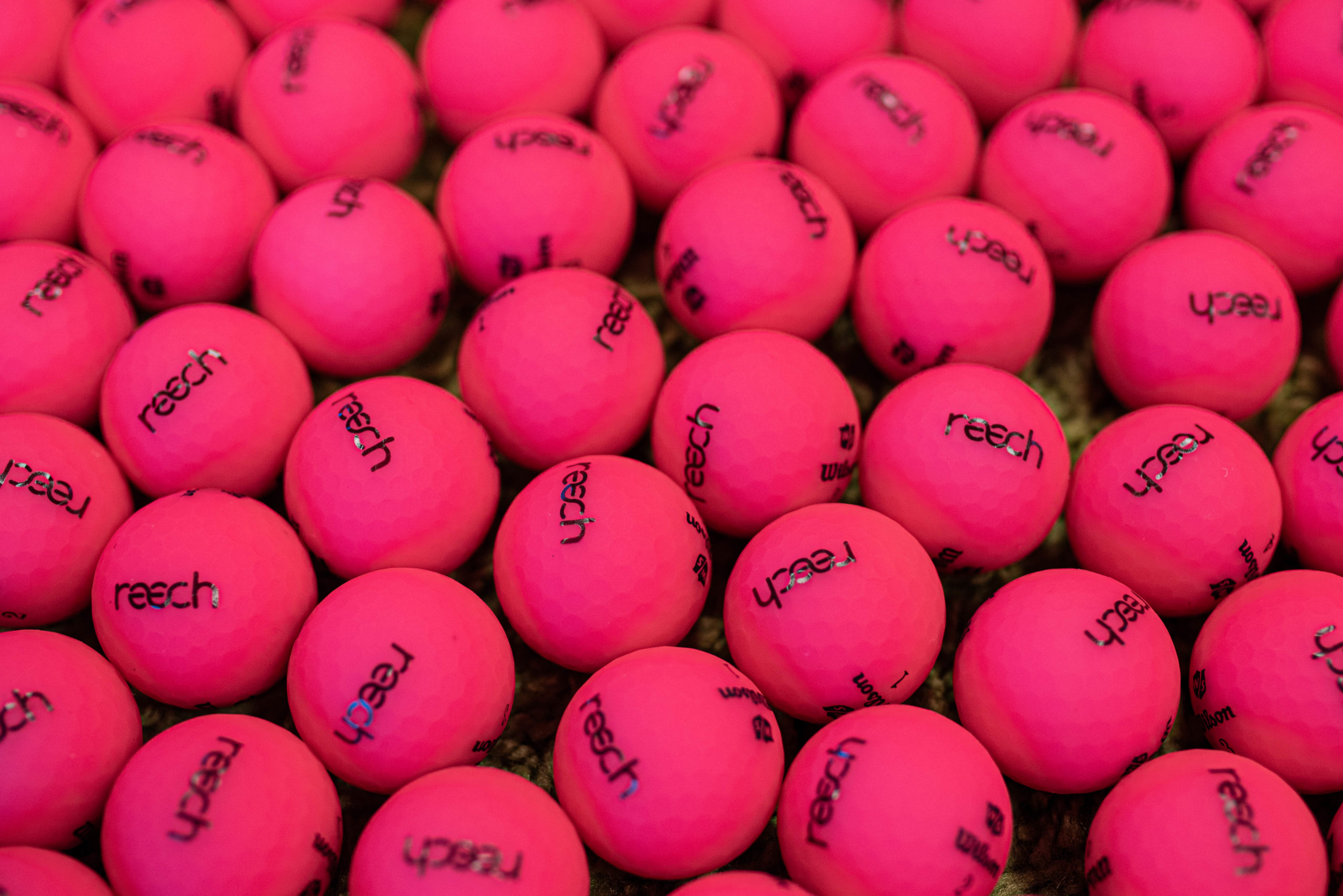 Reech Media Pink Golf Balls - Race to the Meadow