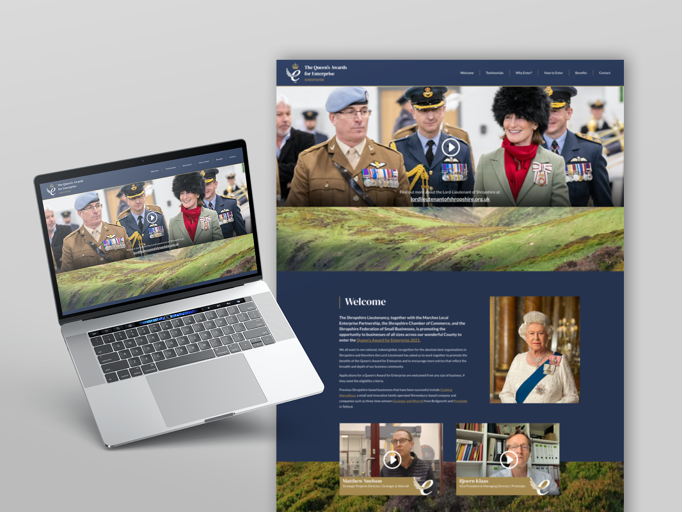 The Queen's Award for Enterprise Shropshire website