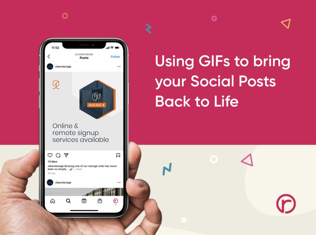 Using GIFs to bring Social Posts Back to Life