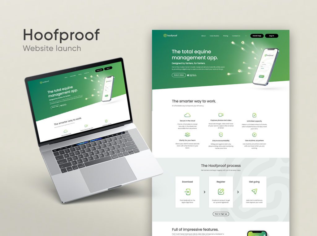 Hoofproof website launch | Reech